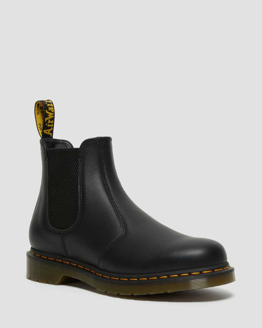 Dr. Martens 2976 Nappa Nahka Miesten Chelsea Nilkkurit - Mustat Nilkkurit [792-PBDATS]